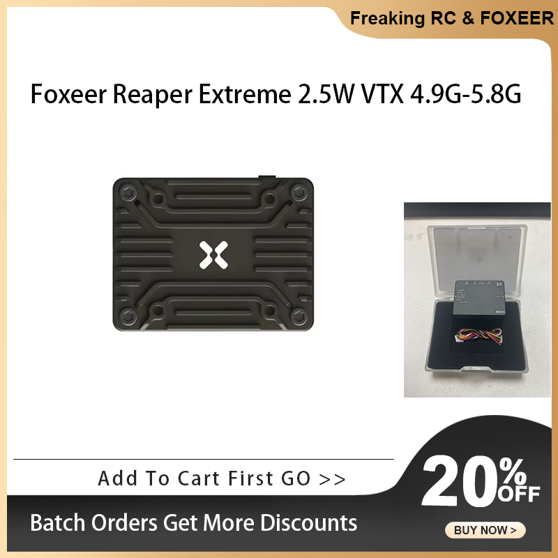 Radiomaster Ranger 2.4Ghz Elrs Module - Foxeer 4.9G~6G Reaper Extreme V3 2.5W