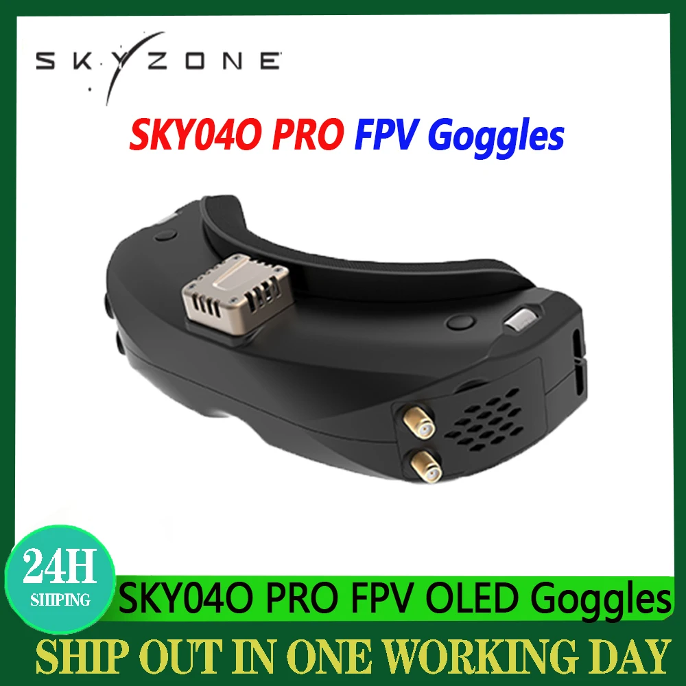 Skyzone แว่นตา FPV OLED SKY04O - Skyzone Cobra X V2 Fpv Goggles บทวิจารณ์และราคา
