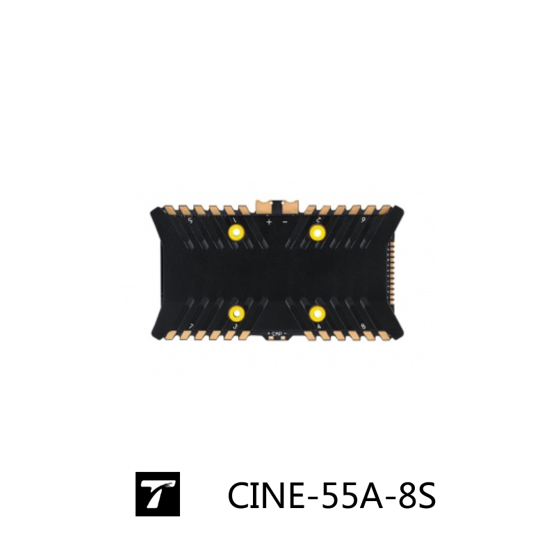 CINE-55A-8S-BLHeli_32 8-IN-1 P - T-Motor F7 Pro Flight Controller บทวิจารณ์และราคา