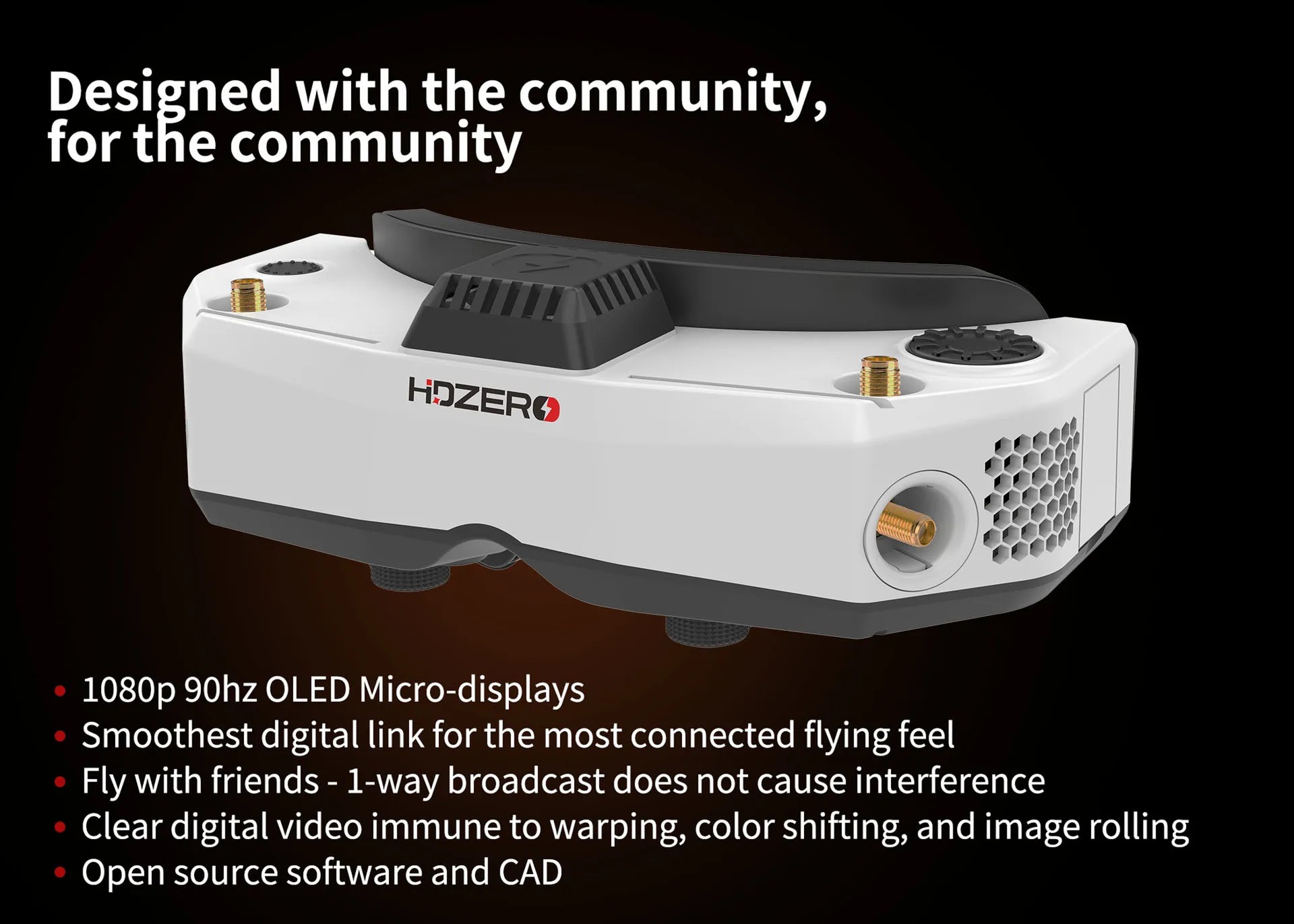 แว่นตา HDZero Goggles 2 FPV HD - Hdzero Goggles Fpv Digital Hd บทวิจารณ์และราคา