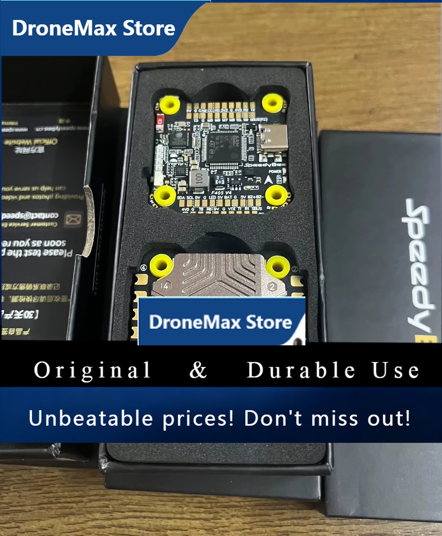 DroMa1ชิ้น/ล็อต ใหม่ Speedybee - Speedybee F405 V4 Bls 55A Stack บทวิจารณ์และราคา